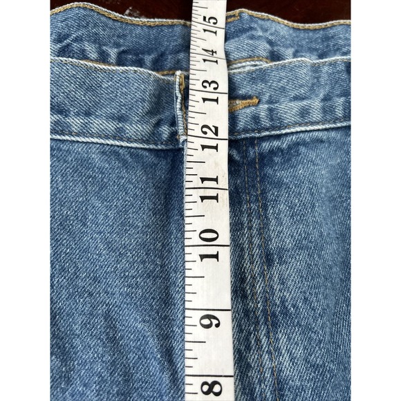 Carhartt Relaxed Fit Jeans Denim Medium Wash Men’s Rugged Straight Leg 40x34 - Picture 5 of 7